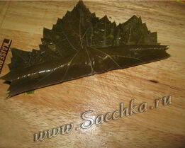 долма из виноградных листьев в мультиварке