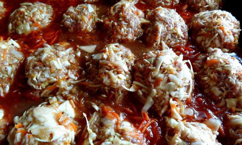 Рецепт голубцы фальшивые в тефтелях