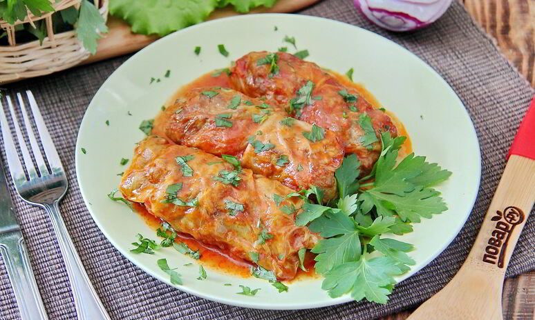 Рецепт голубцы из молодой капусты с фаршем и чечевицей