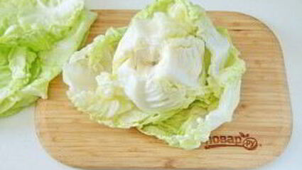 голубцы из молодой капусты с фаршем и чечевицей