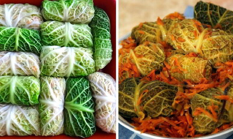 Рецепт голубцы из савойской капусты
