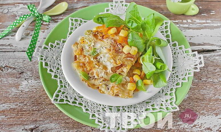 Рецепт голубцы овощные