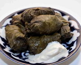 Голубцы с бараниной