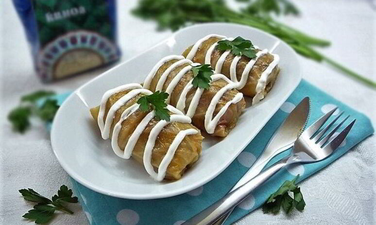 Рецепт голубцы с индейкой и киноа