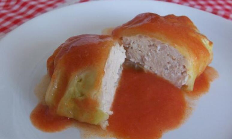 Рецепт голубцы с куриным фаршем