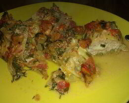 Голубцы с курицей и сыром