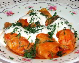 Рецепт голубцы в капустных листьях