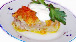 Голубцы в молочном соусе