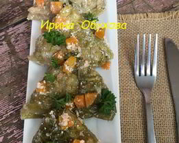 Голубцы в сметанном соусе