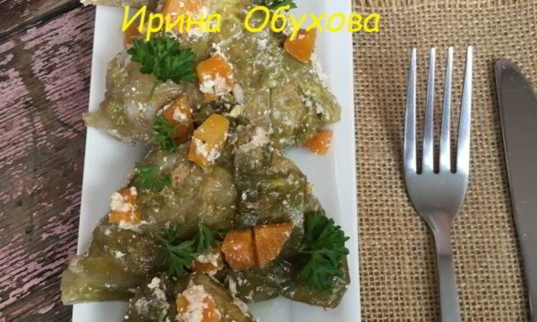 Рецепт голубцы в сметанном соусе