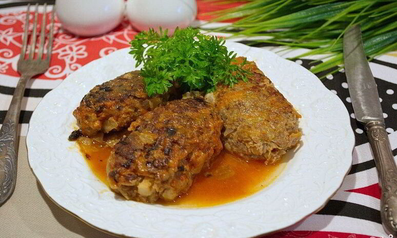 Рецепт ленивые голубцы с капустой и фаршем