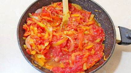 ленивые голубцы с куриным фаршем