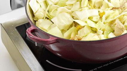 ленивые голубцы с курицей