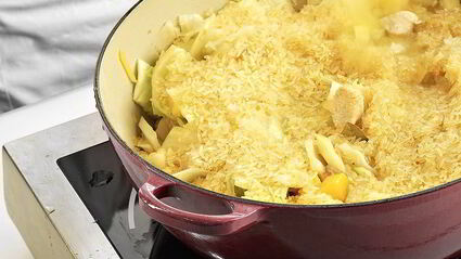 ленивые голубцы с курицей