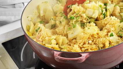 ленивые голубцы с курицей