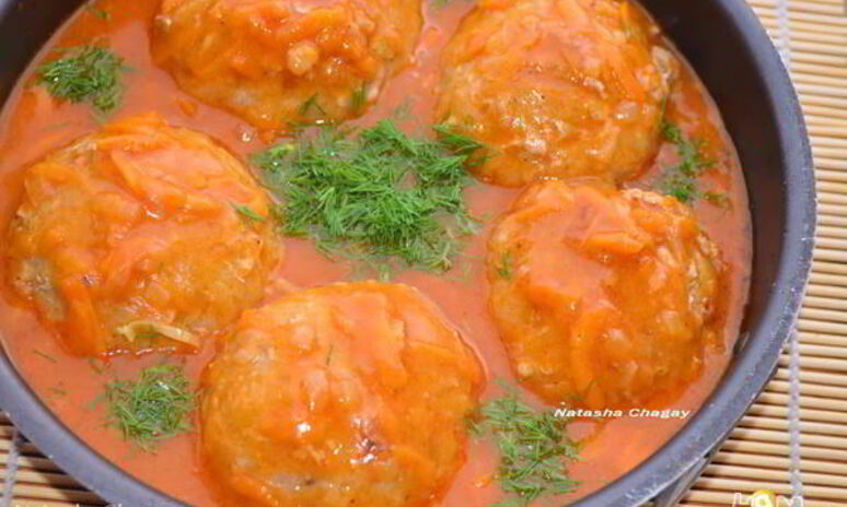 Рецепт ленивые голубцы в томатном соусе