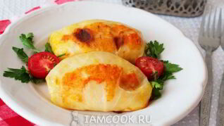 Постные голубцы с овощами