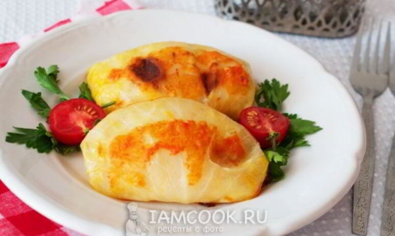 Рецепт постные голубцы с овощами