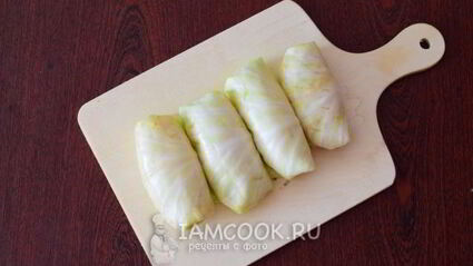 постные голубцы с овощами