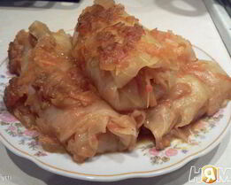 Постные голубцы