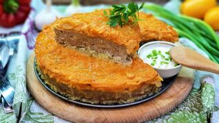 Слоеные ленивые голубцы