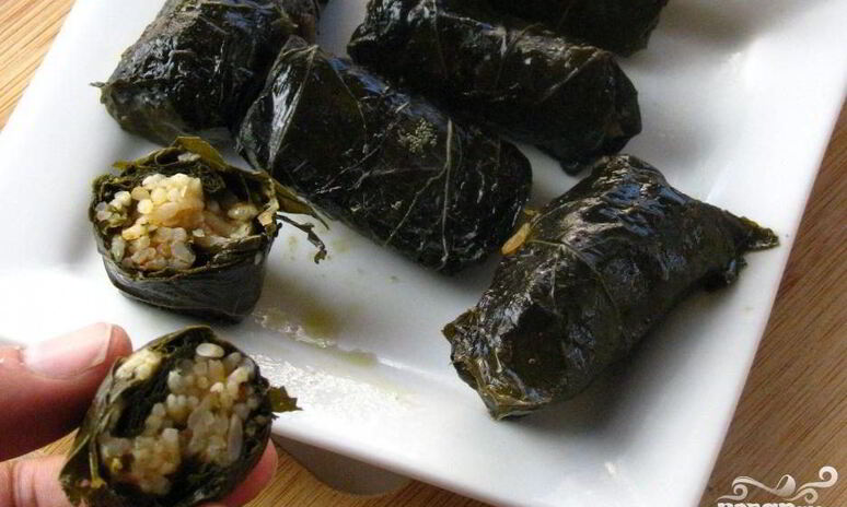 Рецепт вегетарианская долма