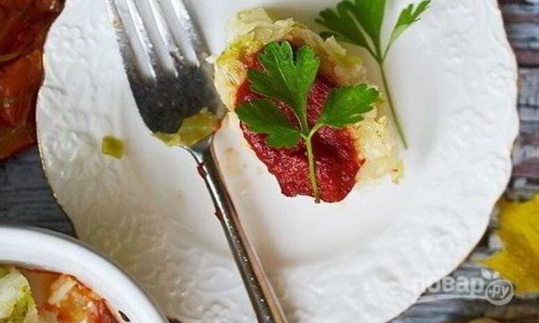 Рецепт вкусные рыбные голубцы по-пермски