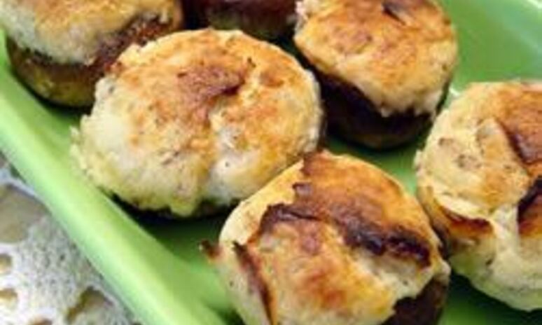 Рецепт аппетитные фаршированные шампиньоны