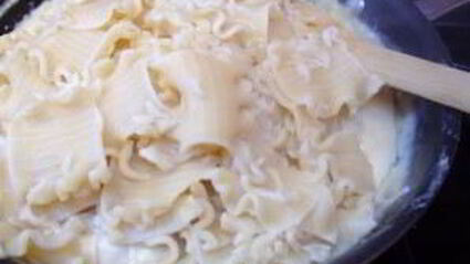 грибы под соусом бешамель