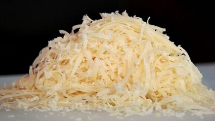 грибы под сырным кастардом