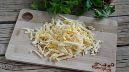 грибы под сырным соусом