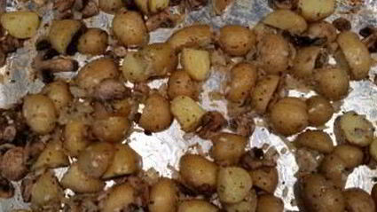 грибы с картошкой