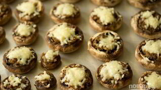 Грибы шампиньоны в духовке