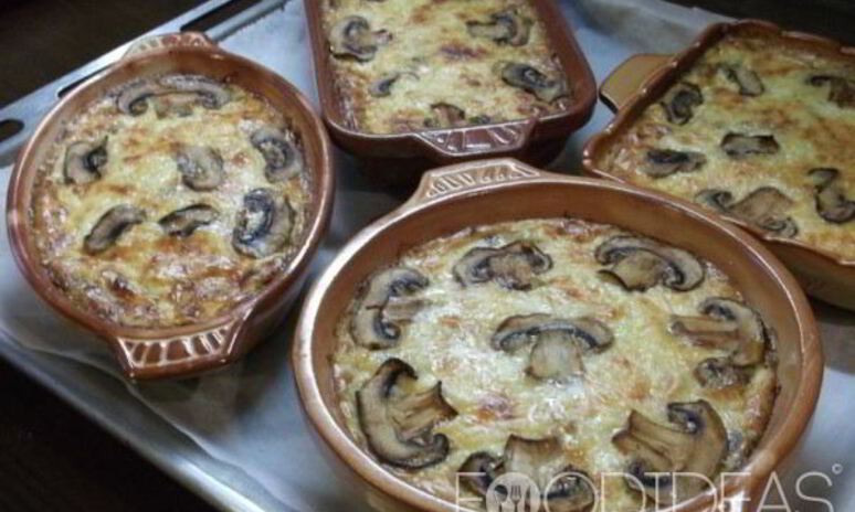 Рецепт грибы в сливках