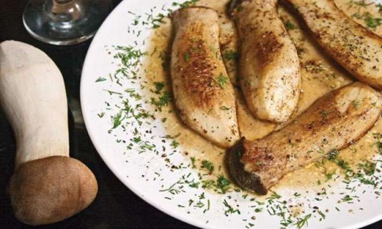 Рецепт грибы в сливочном соусе