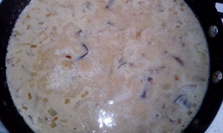 Рецепт грибы в сметанном соусе с прованскими травами