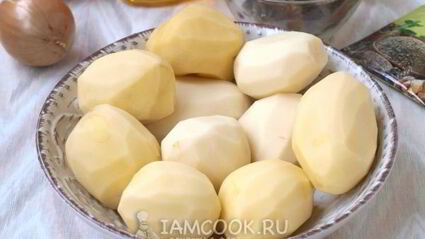 лисички с картошкой в духовке