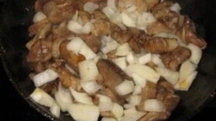 маслята, жареные с луком