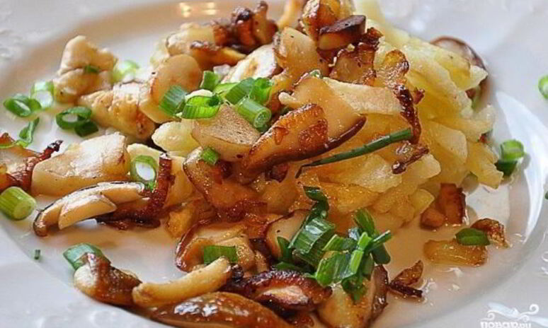 Рецепт подосиновики, жареные с картошкой