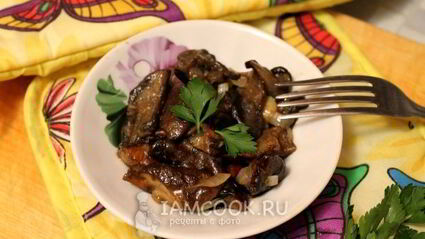 подосиновики жареные