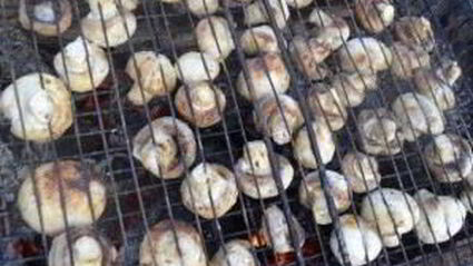 шампиньоны гриль