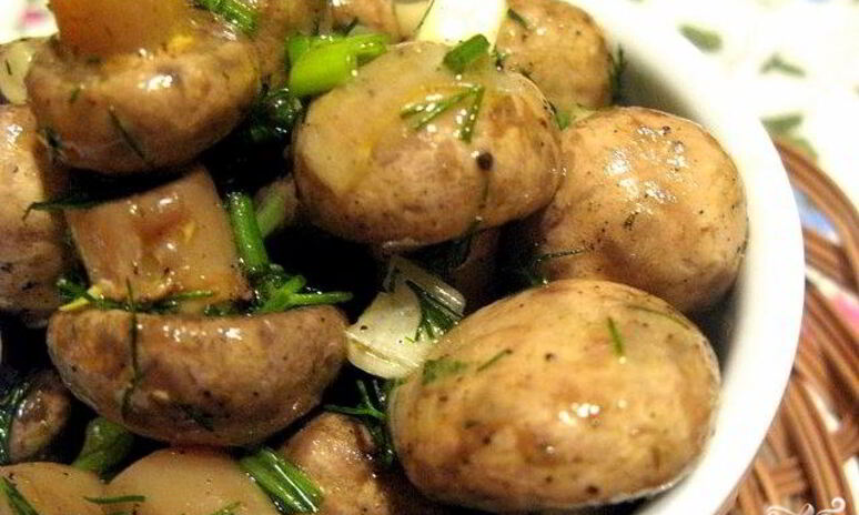 Рецепт шампиньоны консервированные