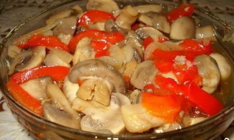 Рецепт шампиньоны по-корейски