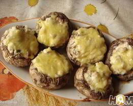 Шампиньоны под майонезом