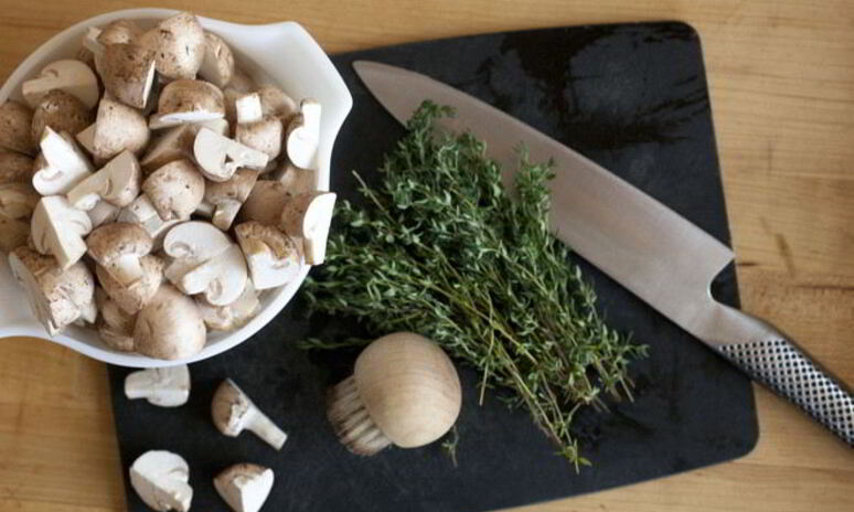 Рецепт тушеные грибы в мультиварке