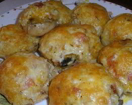 Запеченные волнушки