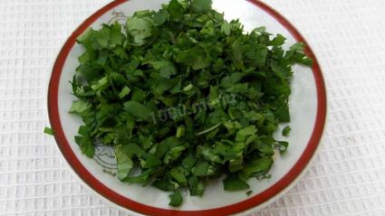 жареные грибы с чесноком