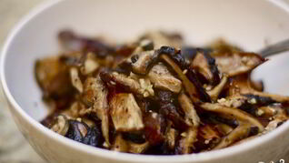 Жареные шиитаке