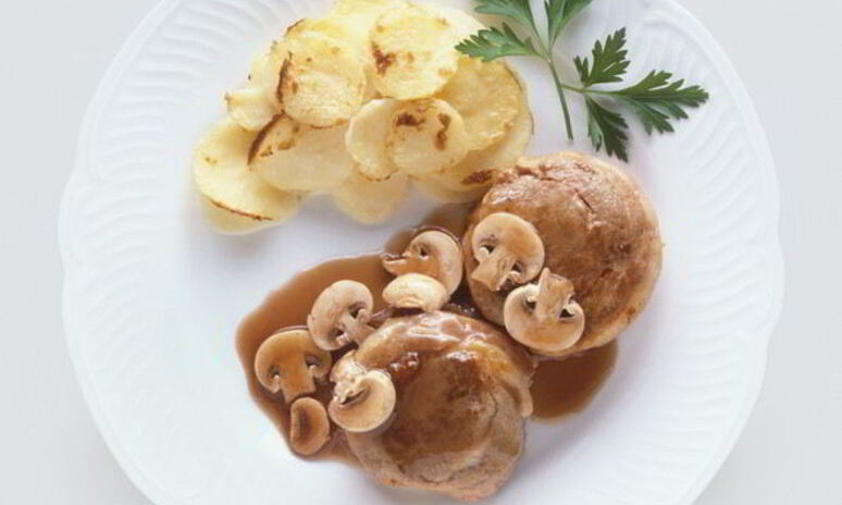 Рецепт жареные вешенки с картошкой