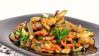 Жареные вешенки